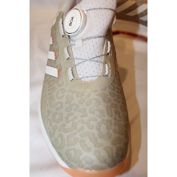 Adidas Women's S2G BOA 23 Golf Shoes BEIGE LEOPARD SZ 7.5 NWOB - Picture 4 of 5
